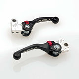ASV F4 Clutch And Brake Lever Pair Pack Shorty Black BCF4A109