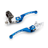 ASV F4 Atv Clutch And Brake Lever Pair Pack With Perch Blue BCF4A306YSX