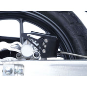 R&G Racing Black Rear Brake Calliper Guard For 2017-2018 Sinnis Apache SMR 125