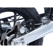 R&G Racing Black Rear Brake Calliper Guard For 2017-2018 Sinnis Apache SMR 125