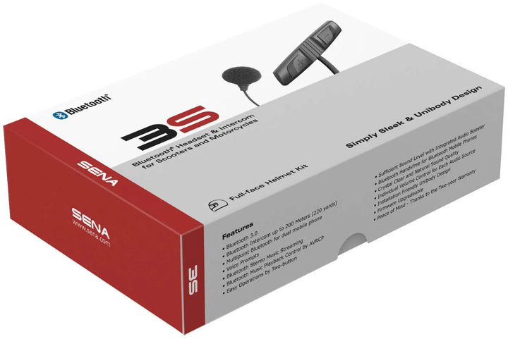 SENA 3S Wired Microphone Kit Single Pack 3S-W