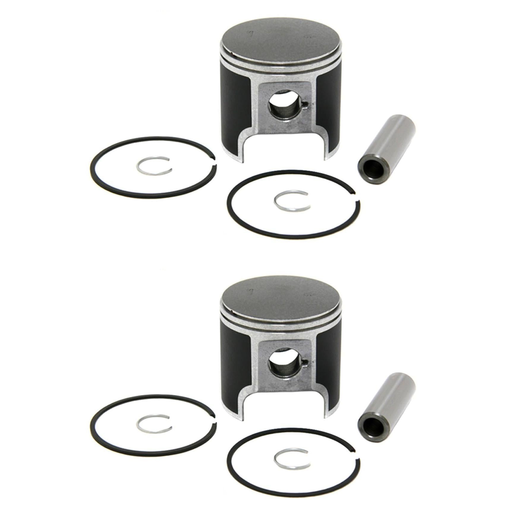 2 SPI Pistons, Needle Bearings, Full Gasket Kit Ski-Doo 500 L/C Summit, Formula