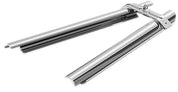 Harley FLSTN Softail Deluxe 2007-2013Frame Down Tube Covers Chrome by Kuryakyn