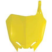 Acerbis Yellow Front Number Plate for Suzuki - 2113630231