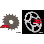 Front & Rear Sprocket Kit for SUZUKI SV650 S-L0,L1,L2,L3 10-13 JT Sprockets