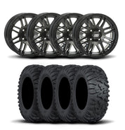 ITP SS316 14" Wheels And Terra Claw Tires [27x11R-14]