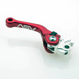 ASV C6 Dual Sport Brake Lever Shorty Red BDC616H