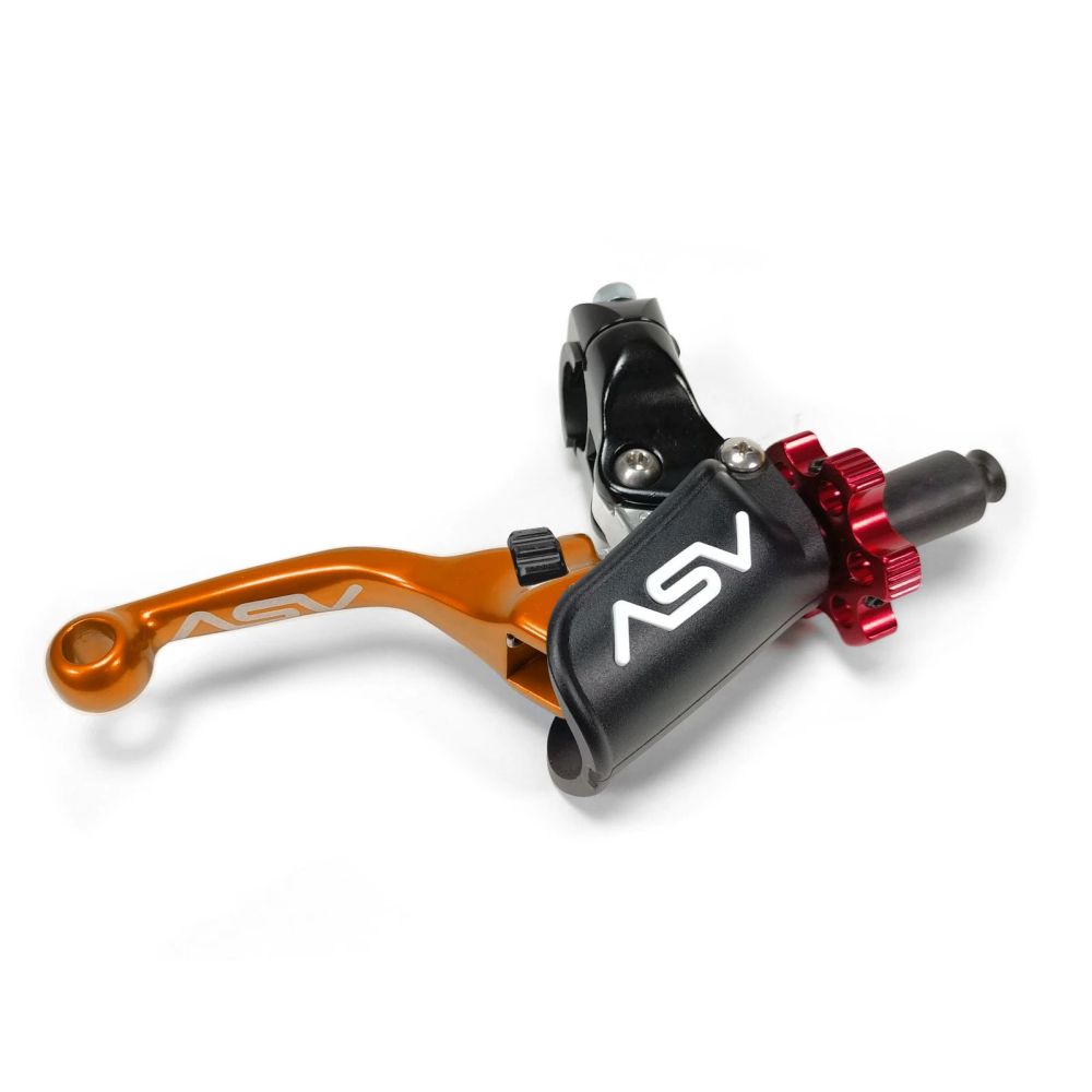 ASV F4 Off-Road Brake Lever Shorty Orange BDF405PX