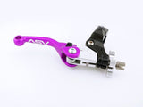 ASV F4 Off-Road Brake Lever With Perch Shorty Purple BDF405SX