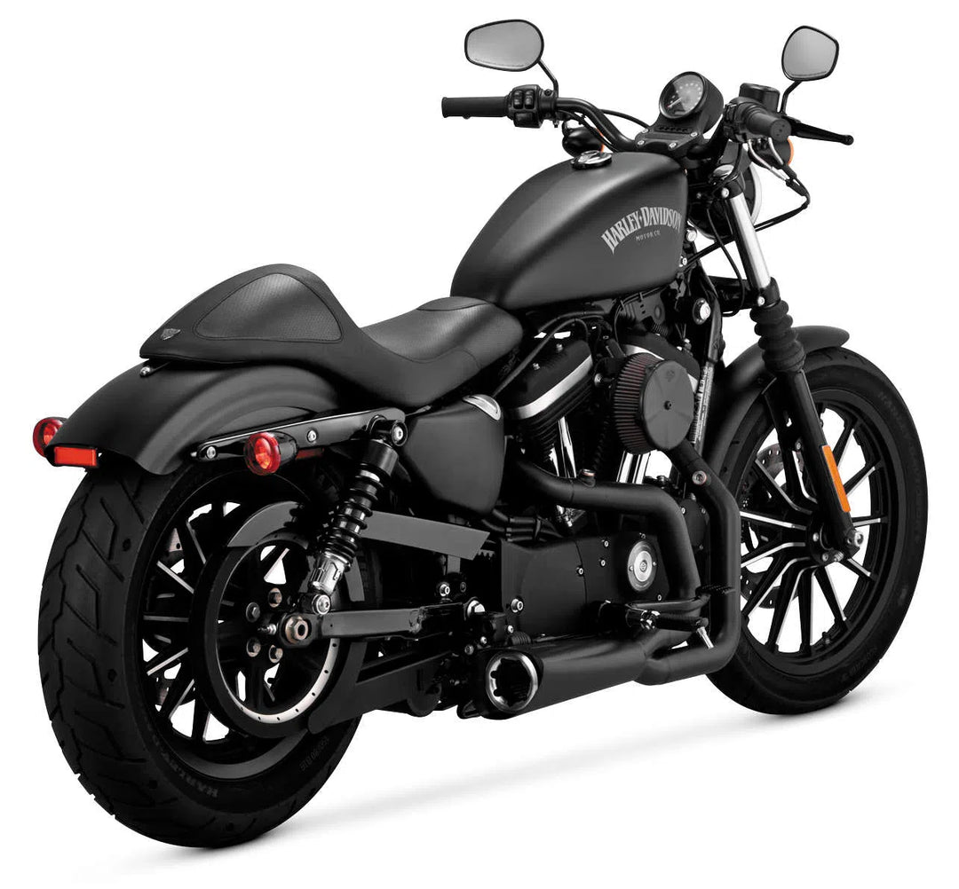 Vance & Hines 75-118-9 Competition Series 2:1 Exhaust Systems; Black