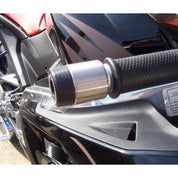 R&G Racing Black Bar End Sliders For 2002-2010 Aprilia RS125 BE0003BK