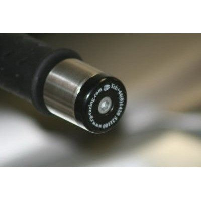 R&G Racing Black Bar End Sliders For 2008-2016 Aprilia Shiver 750