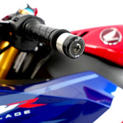 R&G Racing Black Bar End Sliders For 1998?2023 Honda Bros