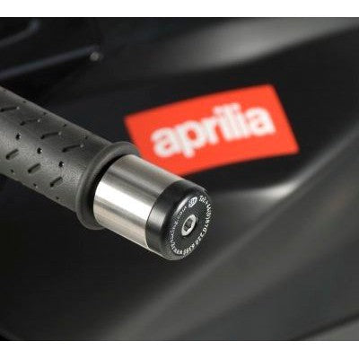 R&G Racing Black Bar End Sliders For 2008-2013 Aprilia Mana 850