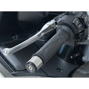R&G Racing Black Bar End Sliders For 2013-2016 Triumph Street Triple 675