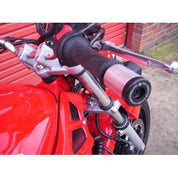 R&G Racing Black Bar End Sliders For 2001?2008 Honda Bros