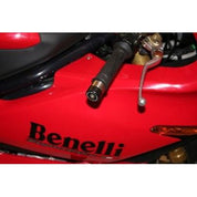 R&G Racing Black Bar End Sliders For 2003-2010 Benelli Tornado Tre 900 Novecento