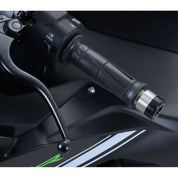 R&G Racing Black Bar End Sliders For 2015-2019 Kawasaki Ninja ZX10R ZX1000