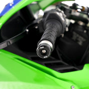 R&G Racing Black Bar End Sliders For 2015-2019 Kawasaki Ninja ZX10R ZX1000