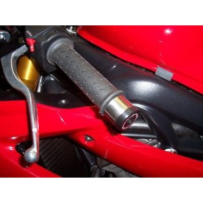 R&G Racing Black Bar End Sliders For 2006-2012 Triumph Daytona 675 BE0026BK