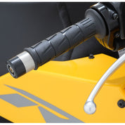 R&G Racing Black Bar End Sliders For 2006-2010 Aprilia RS125 BE0027BK