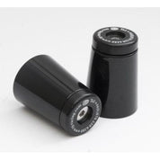 R&G Racing Black Bar End Sliders For 2008-2020 Suzuki Hayabusa 1340 BE0037BK