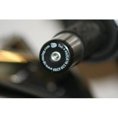 R&G Racing Black Bar End Sliders For 2008 Suzuki B-King ABS BE0038BK
