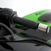R&G Racing Black Bar End Sliders For 2018-2020 Kawasaki Ninja 250