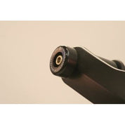 R&G Racing Black Bar End Sliders For 2013-2018 Aprilia Caponord 1200