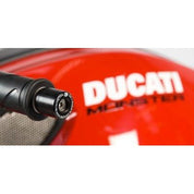 R&G Racing Black Bar End Sliders For 2009-2011 Ducati Monster 1100