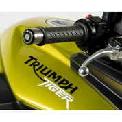 R&G Racing Black Bar End Sliders For 2011-2013 Triumph Tiger 800 BE0053BK