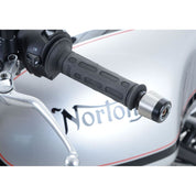 R&G Racing Black Bar End Sliders For 2012-2024 Husqvarna Nuda 900R