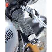 R&G Racing Black Bar End Sliders For 2012-2024 Husqvarna Nuda 900R