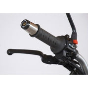 R&G Racing Black Bar End Sliders For 2012-2013 Husqvarna TR650 Strada