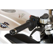 R&G Racing Black Bar End Sliders For 2013-2016 MV Agusta Brutale 675