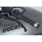 R&G Racing Black Bar End Sliders For 2011-2018 Ducati Diavel