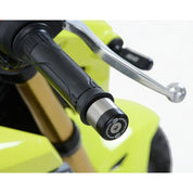 R&G Racing Black Bar End Sliders For 2022-2024 Honda Dax 125