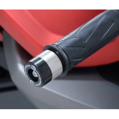 R&G Racing Black Bar End Sliders For 2014-2024 Yamaha MT-07 FZ-07