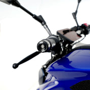 R&G Racing Black Bar End Sliders For 2014-2024 Yamaha MT-07 FZ-07