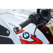 R&G Racing Black Bar End Sliders For 2018-2024 BMW F700GS