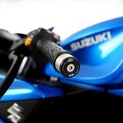 R&G Racing Black Bar End Sliders For 2017-2024 Suzuki GSX-R125