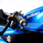 R&G Racing Black Bar End Sliders For 2017-2024 Suzuki GSX-R125