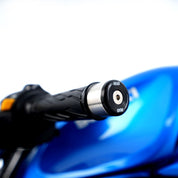 R&G Racing Black Bar End Sliders For 2017-2024 Suzuki GSX-R125