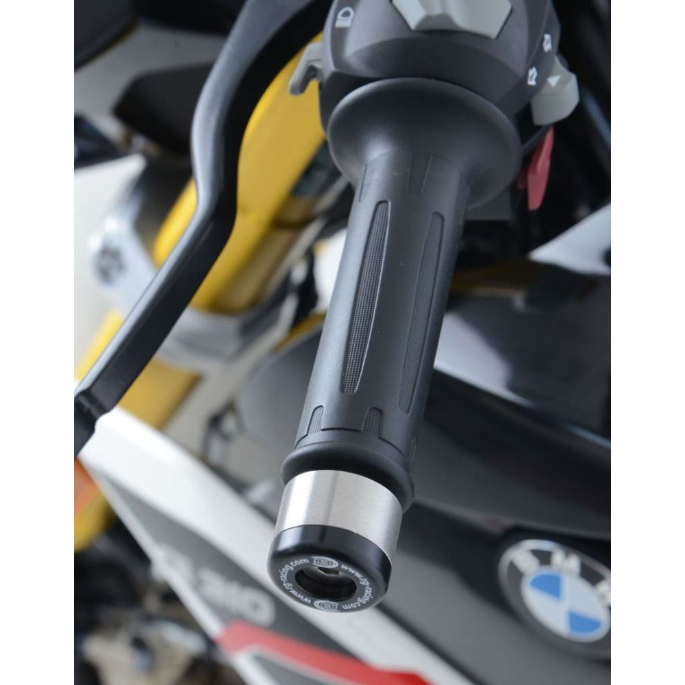 R&G Racing Black Bar End Sliders For 2017-2024 BMW G310GS