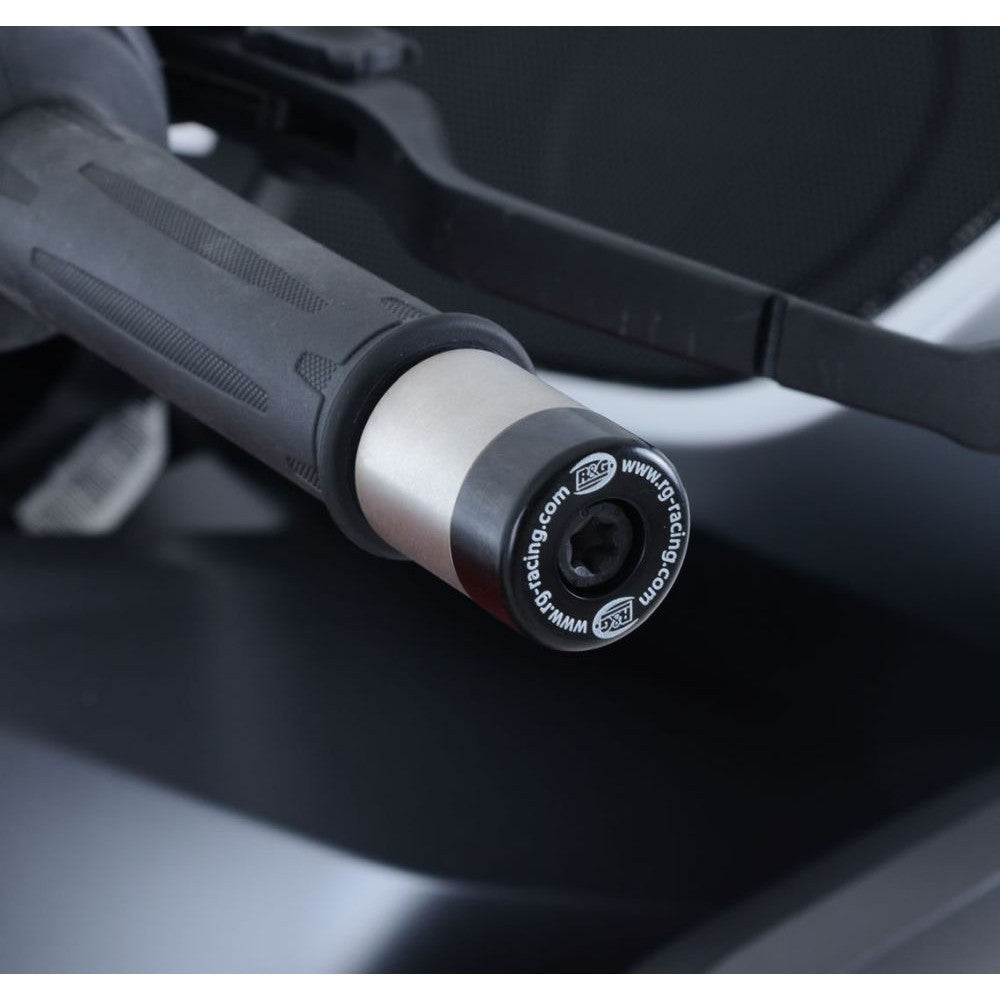 R&G Racing Black Bar End Sliders For 2017-2018 BMW K1600GT SE BE0113BK