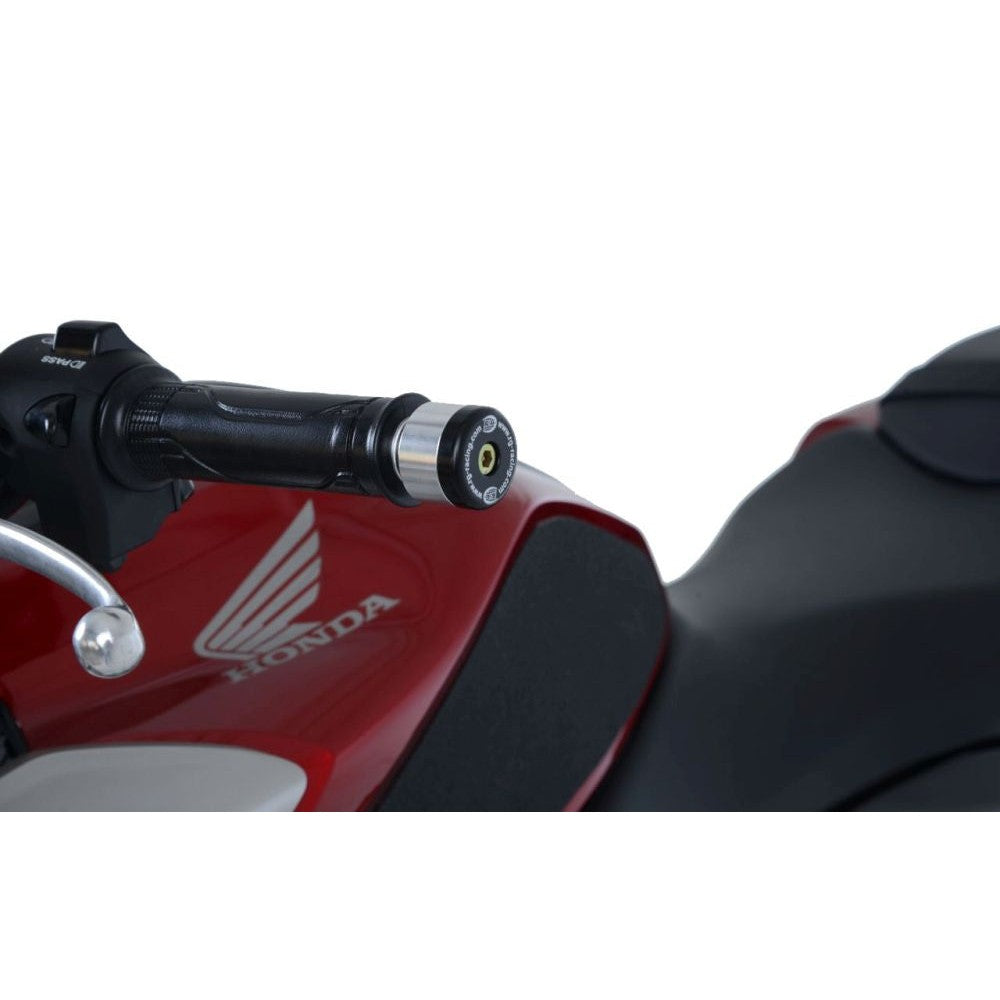 R&G Racing Black Bar End Sliders For 2018-2024 Honda CB125R