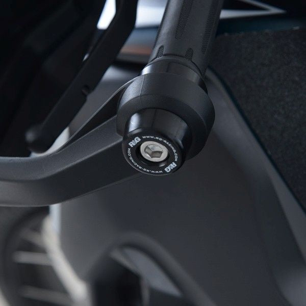 R&G Racing Black Bar End Sliders For 2018-2021 BMW F850GS BE0120BK