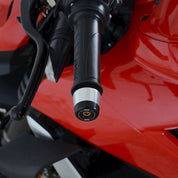 R&G Racing Black Bar End Sliders For 2021-2022 Ducati Multistrada V4