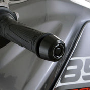 R&G Racing Black Bar End Sliders For 2021-2024 Triumph Tiger 850 Sport BE0160BK