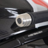 Deslizadores de manillar de acero inoxidable R&G Racing para BMW M1000RR 2022-2024
